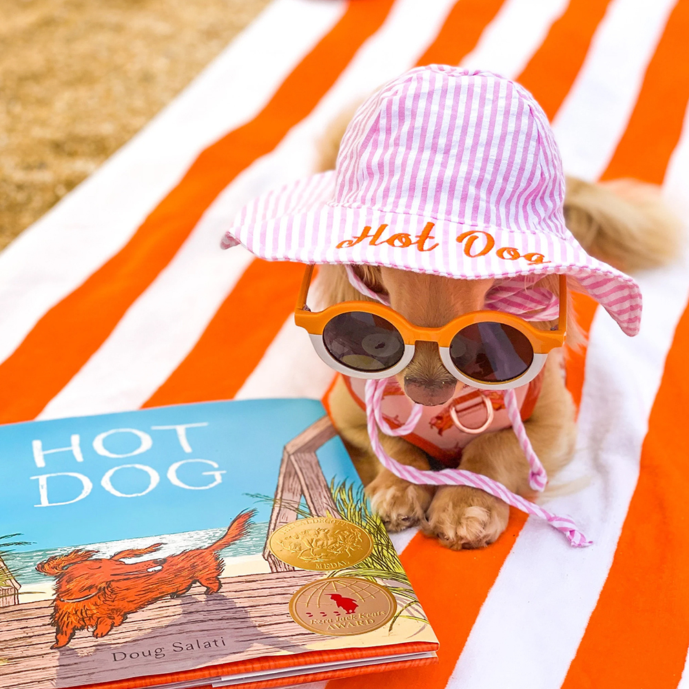 Personalized Embroidery Seersucker Sun Protection Hat | CWBeach161