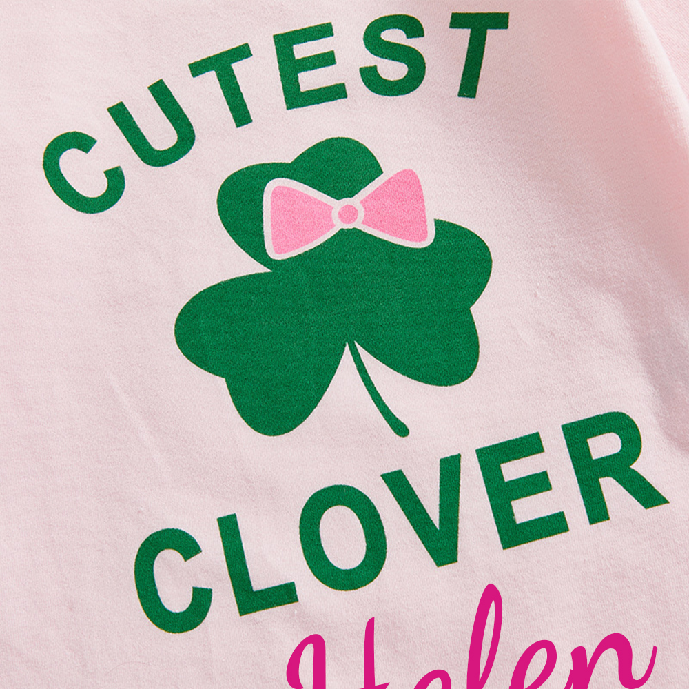Personalized Baby Girl First St. Patrick's Day Outfit Set | CWBaby194