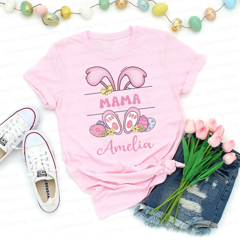 Personalized Family Happy Easter Matching Shirt | CWEaster53