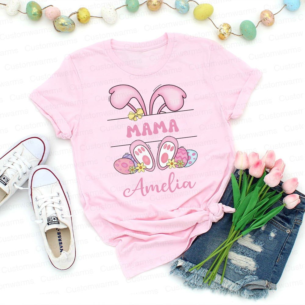 Personalized Family Happy Easter Matching Shirt | CWEaster53