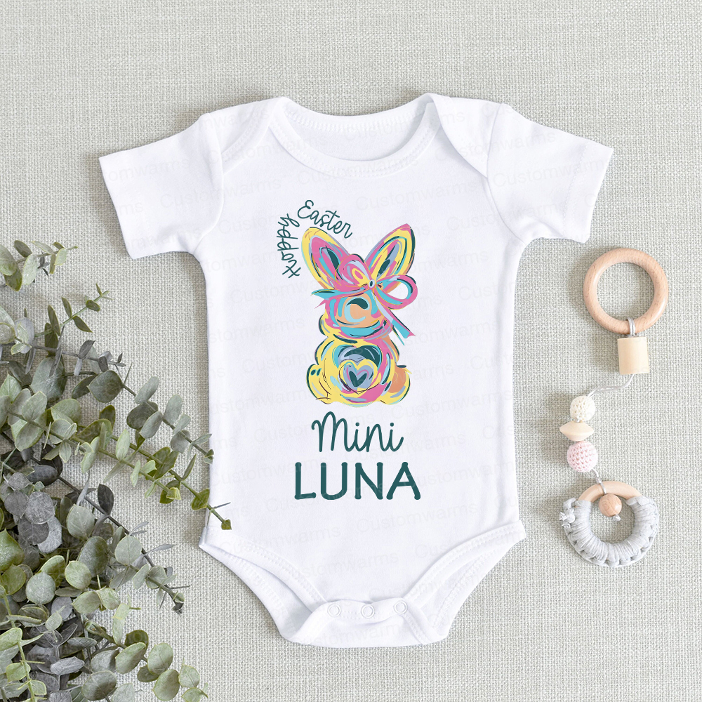 Personalized Family Happy Easter Matching Shirt | CWEaster58