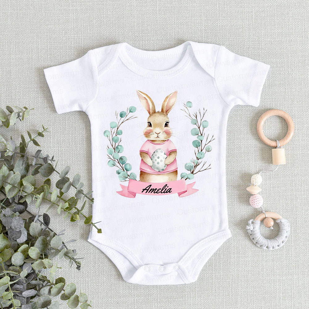 Personalized Family Happy Easter Matching Shirt | CWEaster61