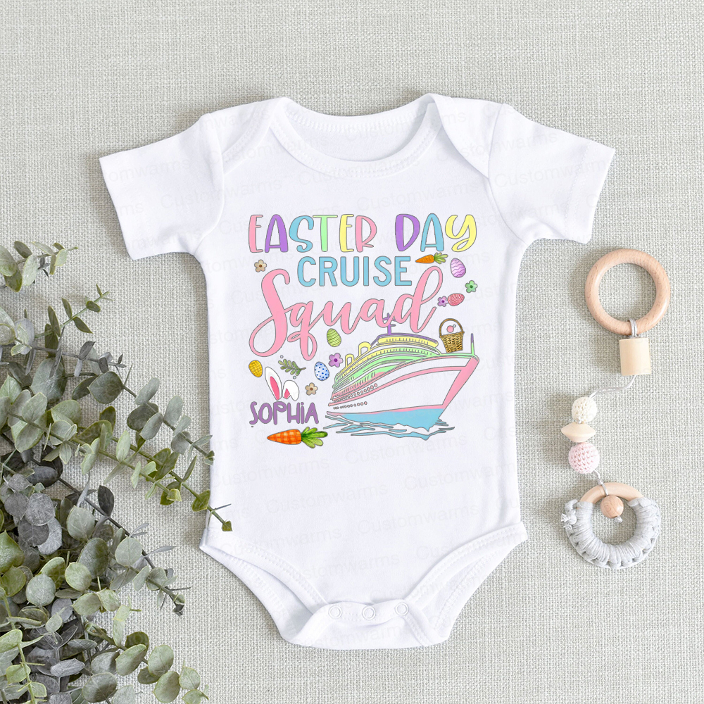 Personalized Family Happy Easter Matching Shirt | CWEaster69