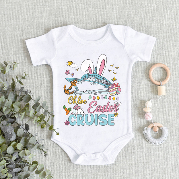 Personalized Family Happy Easter Matching Shirt | CWEaster70