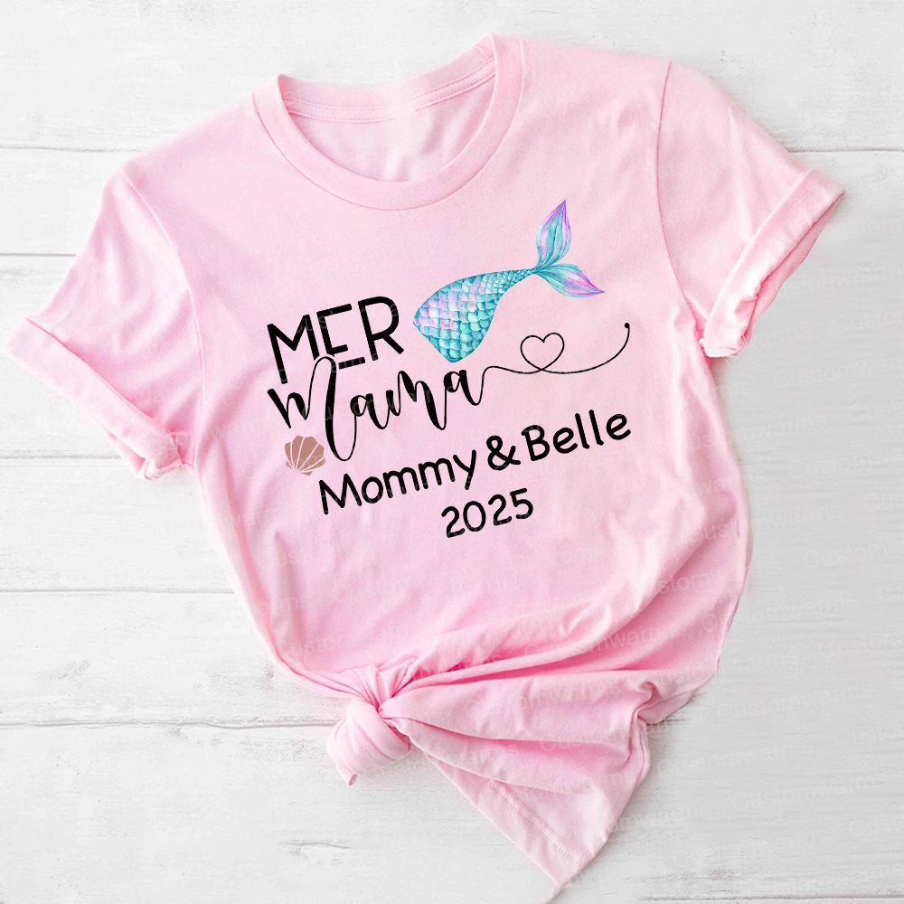 Personalized First Mother's Day Mommy and Baby Outfit | CWFamily52