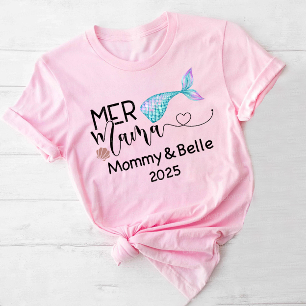Personalized First Mother's Day Mommy and Baby Outfit | CWFamily52