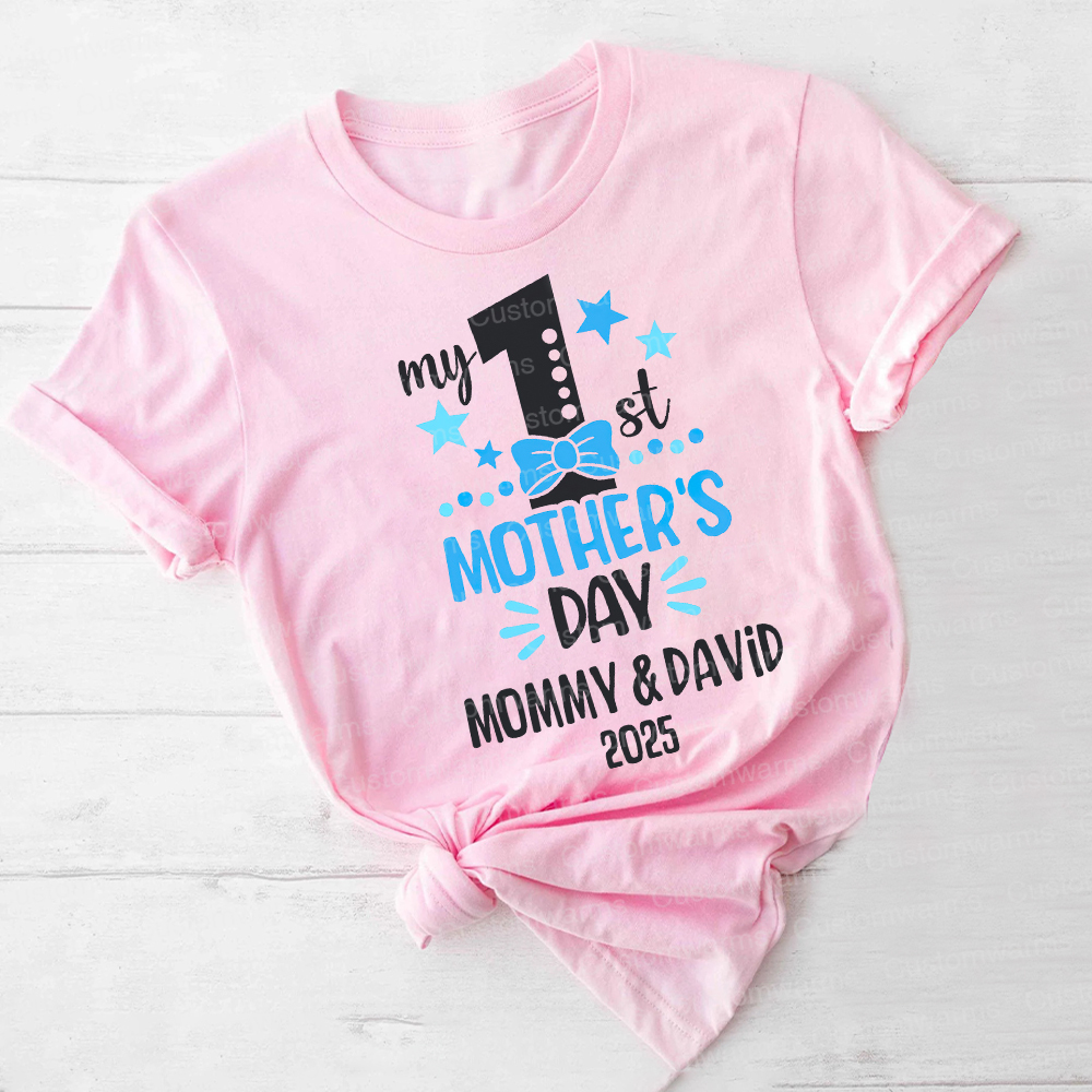 Personalized First Mother's Day Mommy and Baby Outfit | CWFamily53