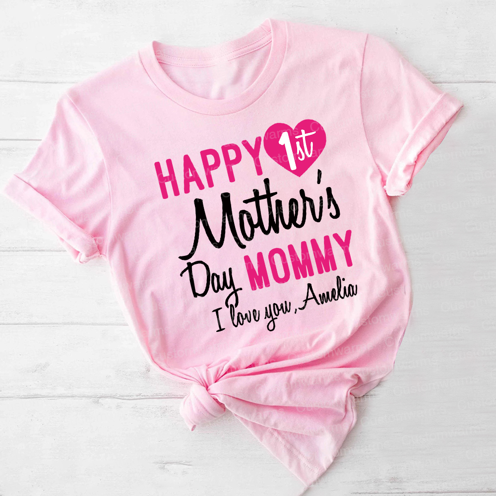 Personalized First Mother's Day Mommy and Baby Outfit | CWFamily56
