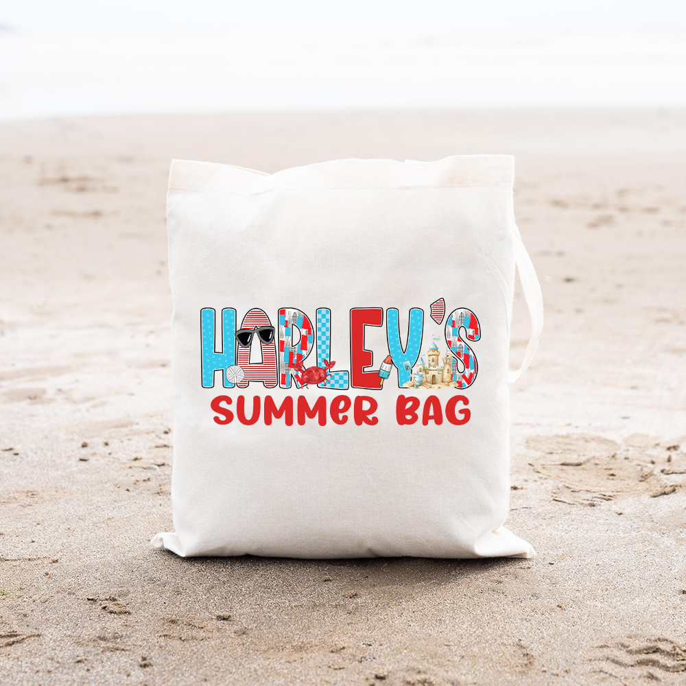 Personalized Kids Original Summer Beach Bag | CWBeach191