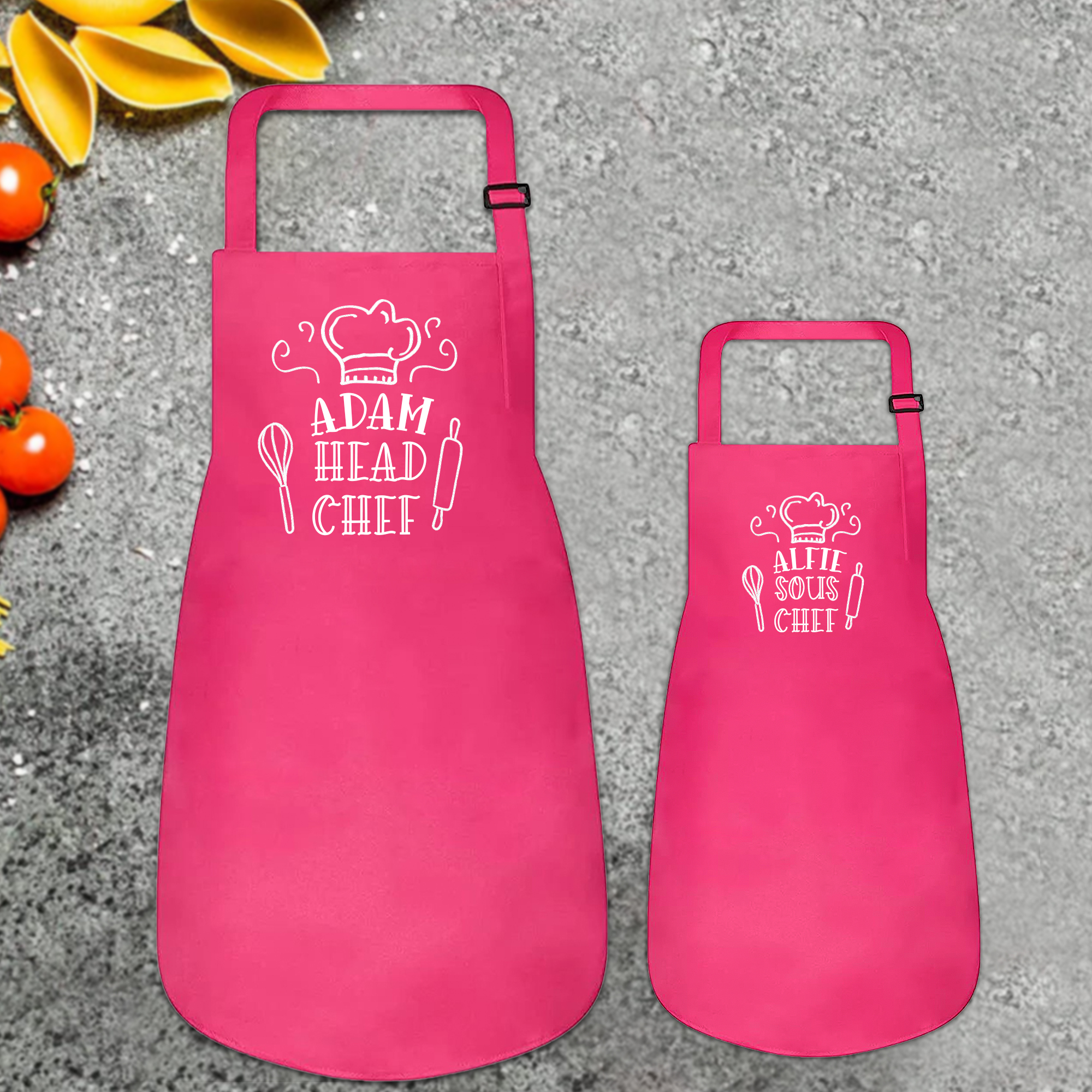 Personalised Multifunctional Waterproof Matching Family Apron | Apron29
