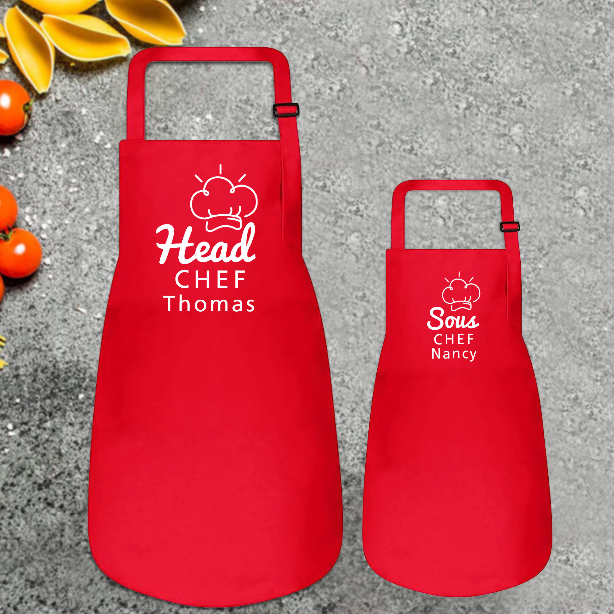 Personalised Multifunctional Waterproof Matching Family Apron | Apron32