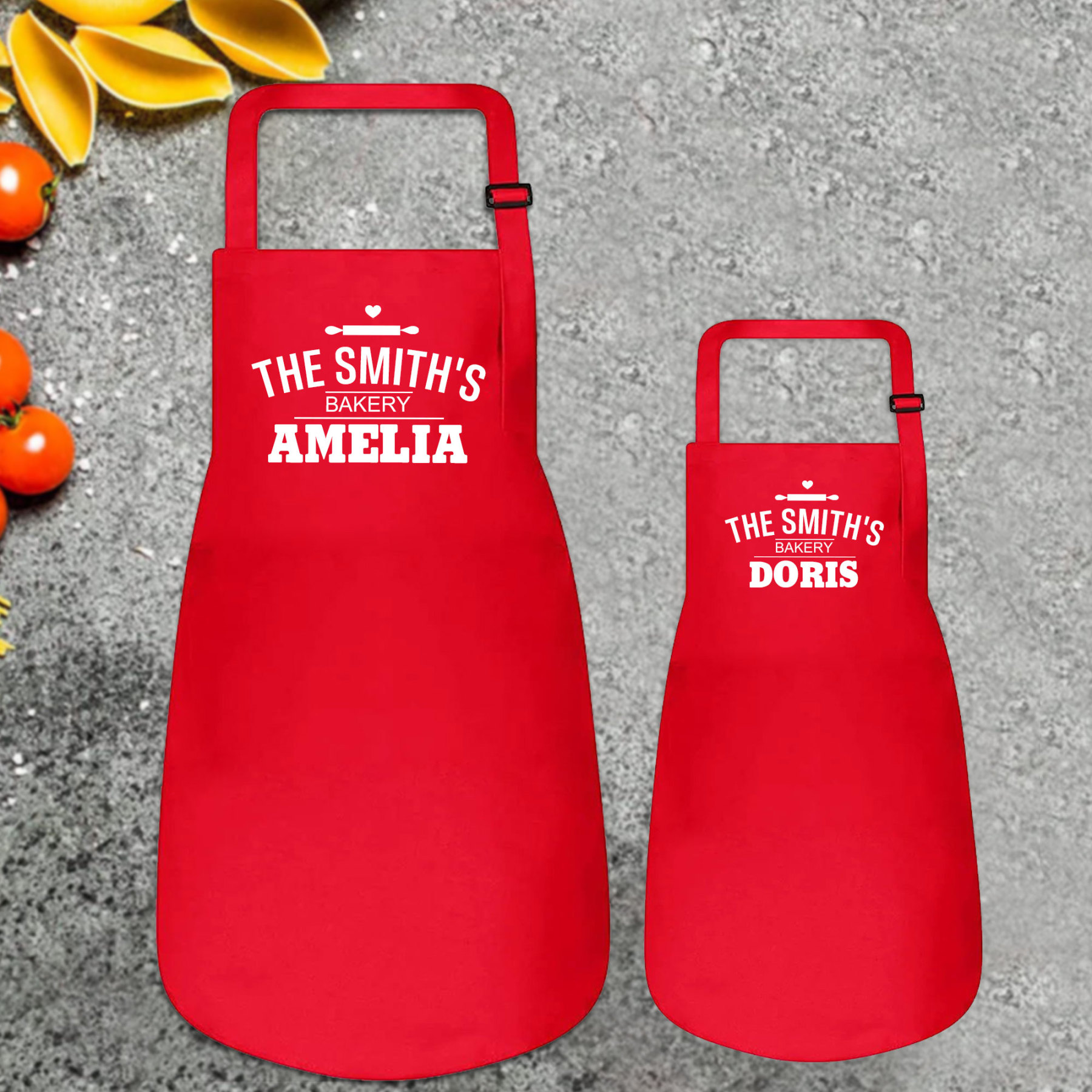 Personalised Multifunctional Waterproof Matching Family Apron | Apron3301