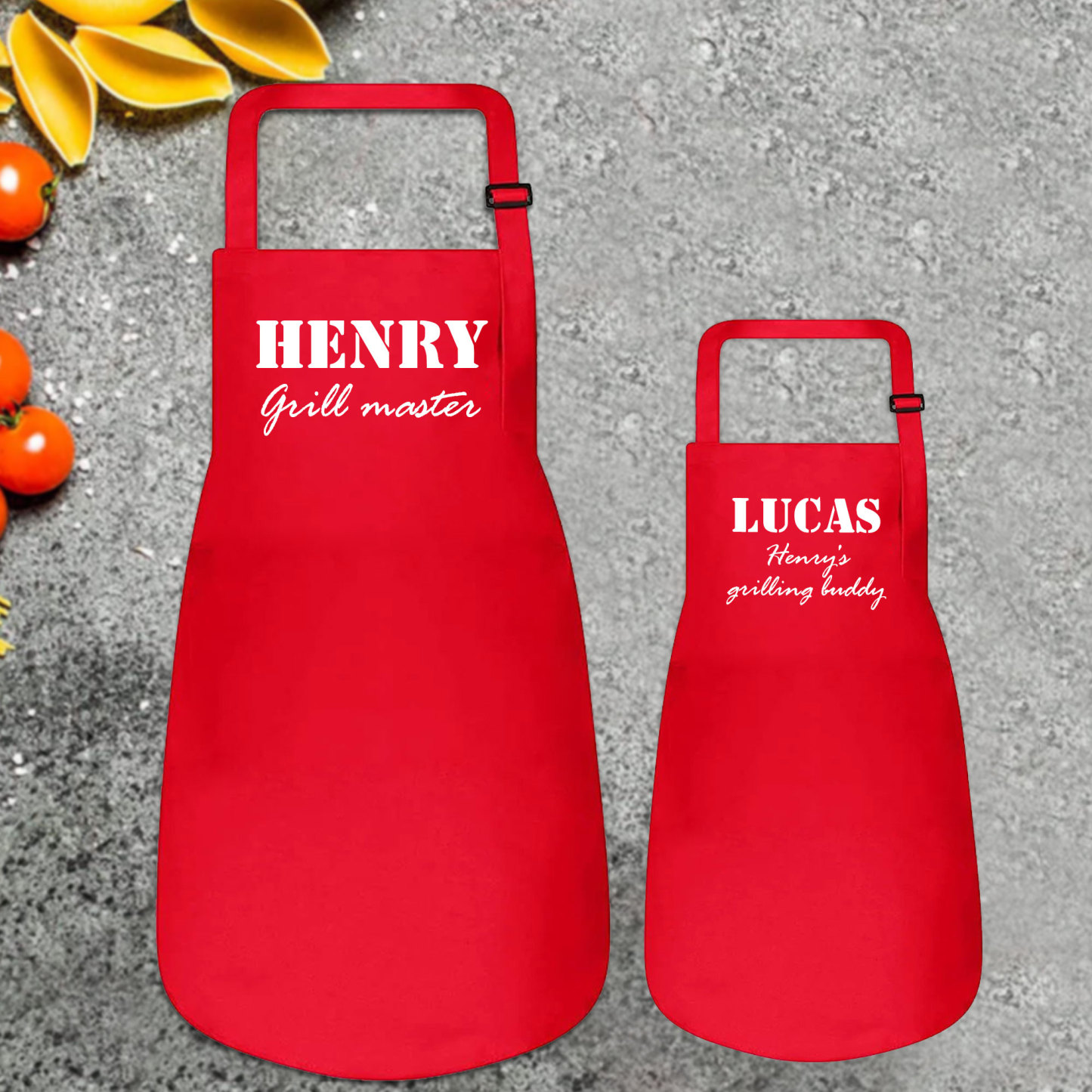 Personalised Multifunctional Waterproof Matching Family Apron | Apron35