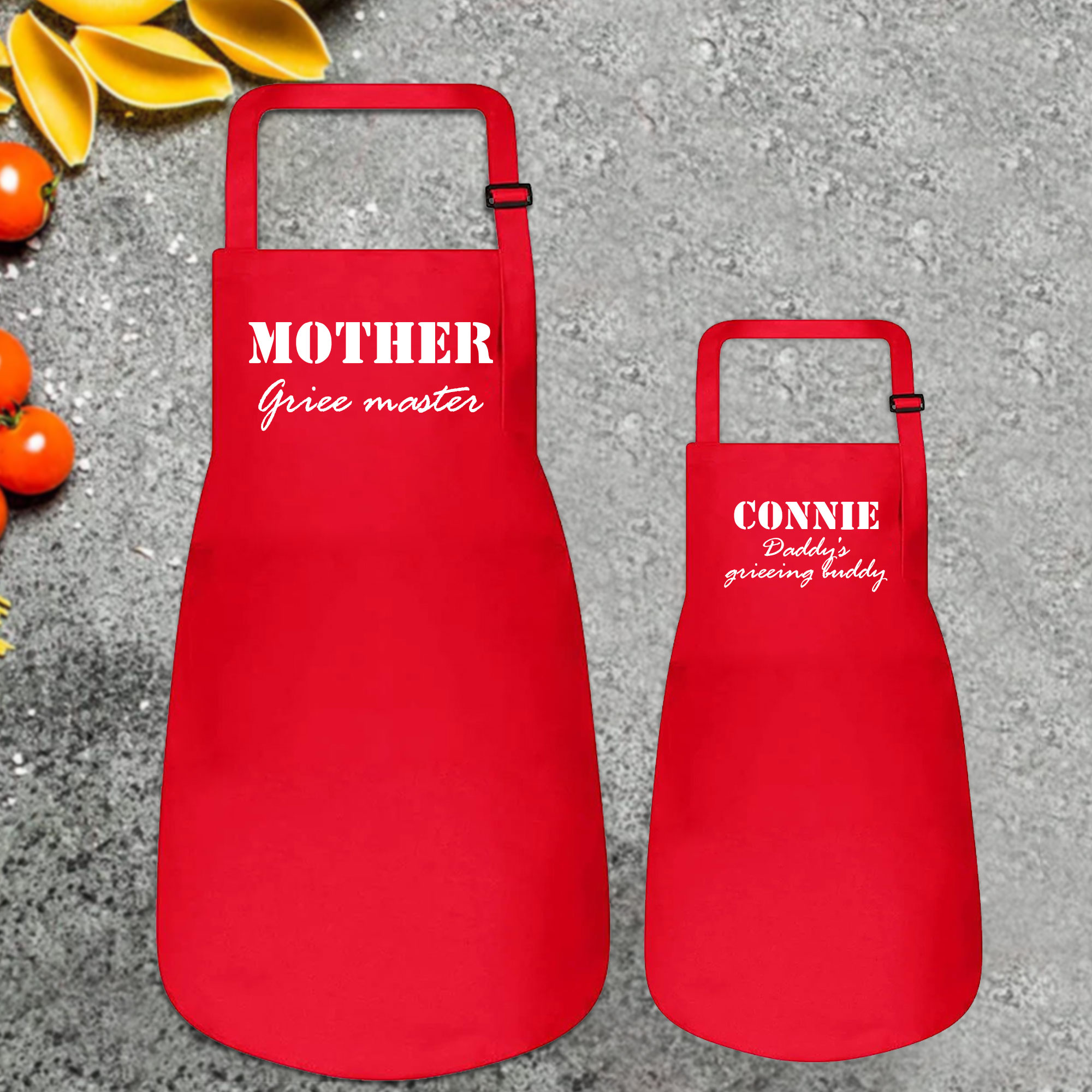 Personalised Multifunctional Waterproof Matching Family Apron | Apron3501
