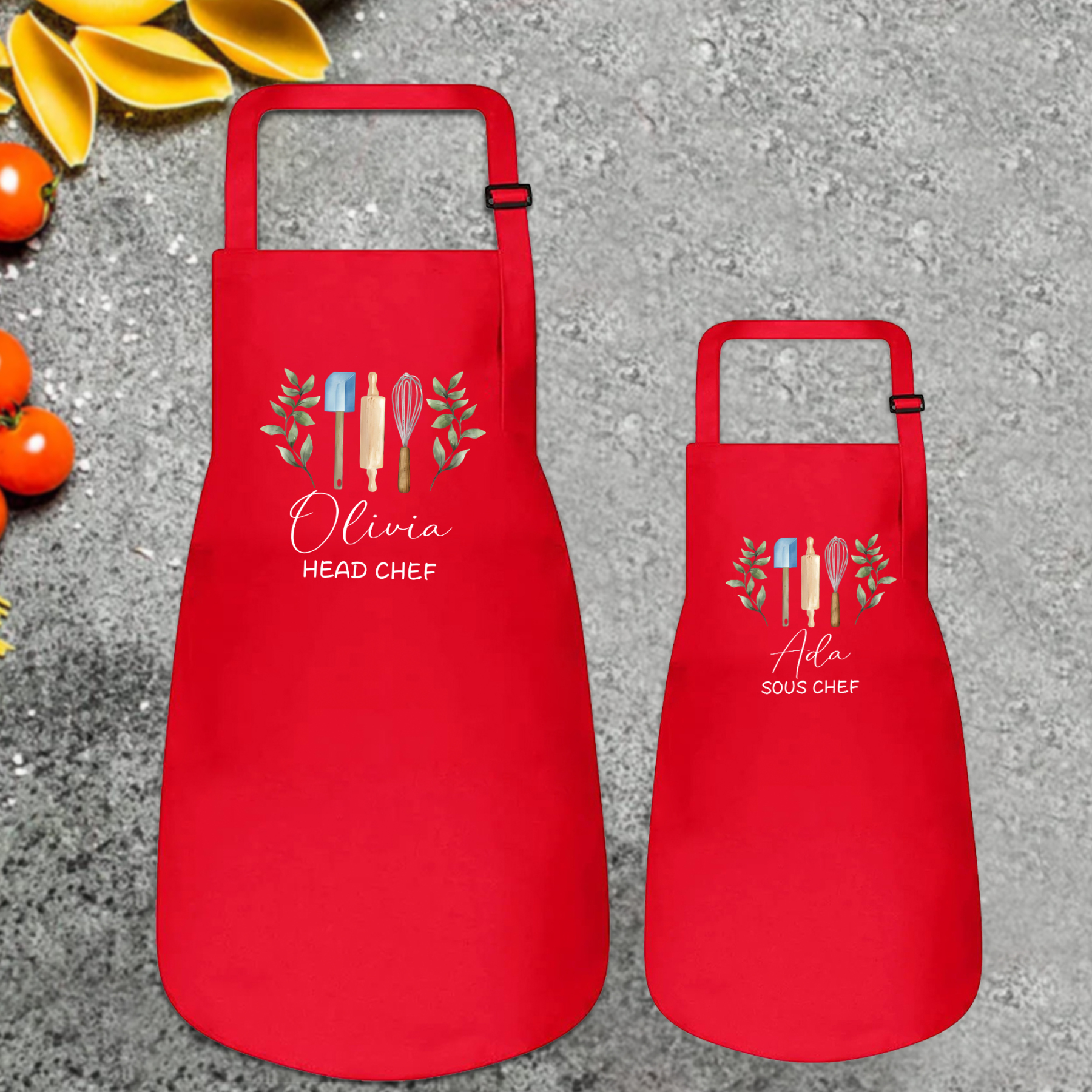 Personalised Multifunctional Waterproof Matching Family Apron | Apron36