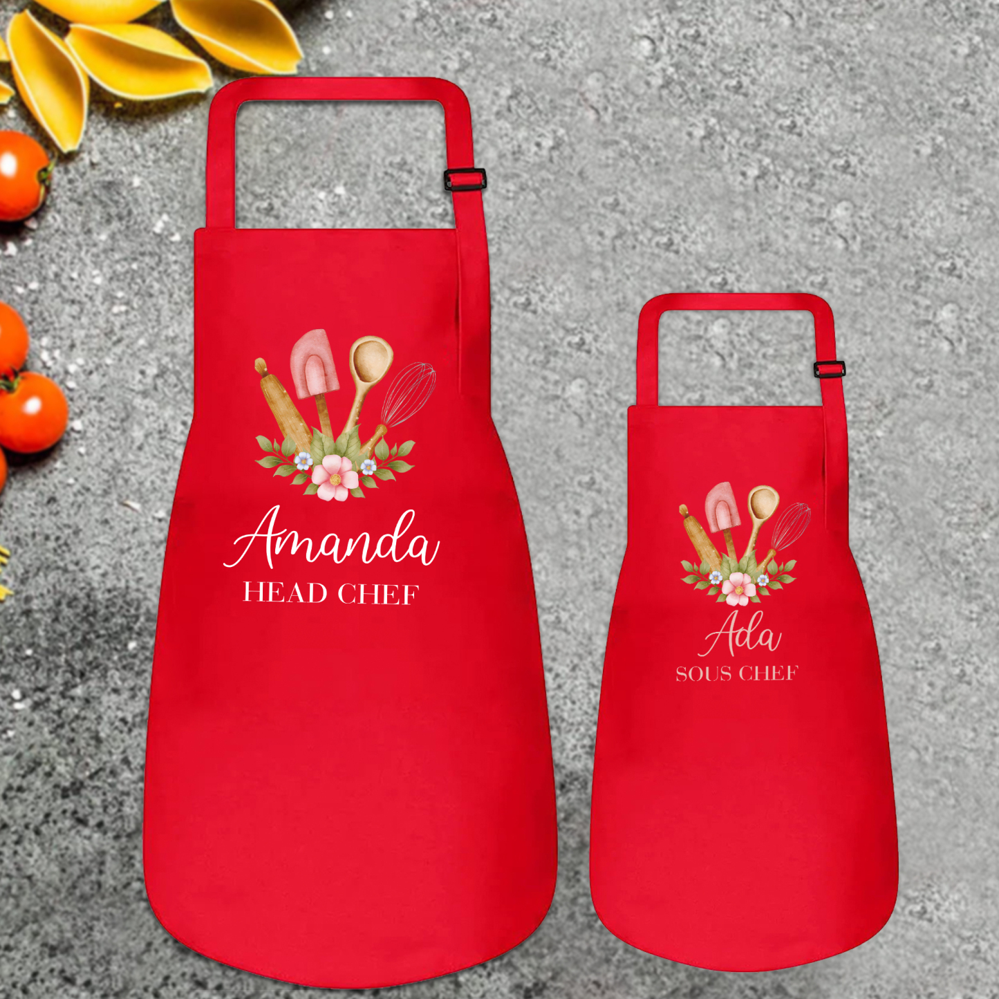 Personalised Multifunctional Waterproof Matching Family Apron | Apron37