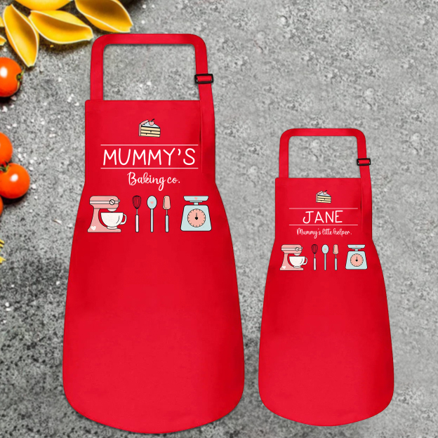 Personalised Multifunctional Waterproof Matching Family Apron | Apron43