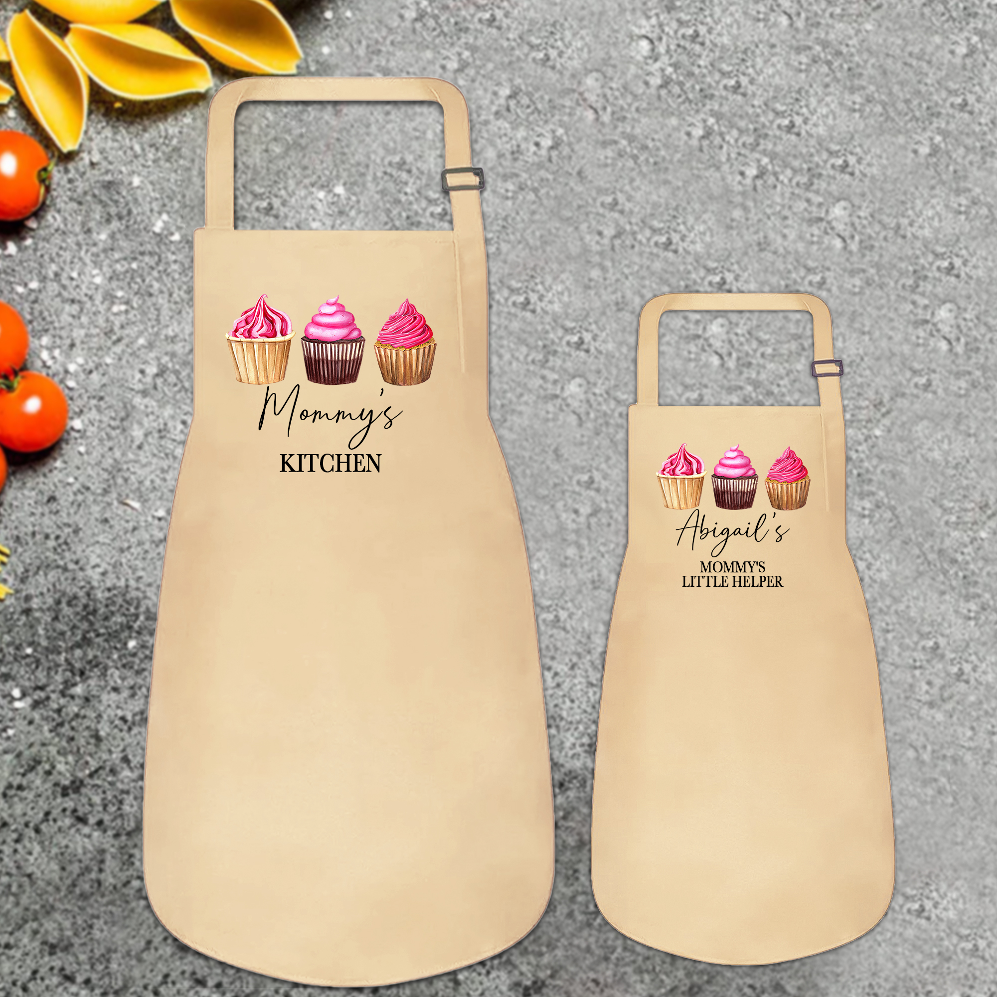 Personalised Multifunctional Waterproof Matching Family Apron | Apron48