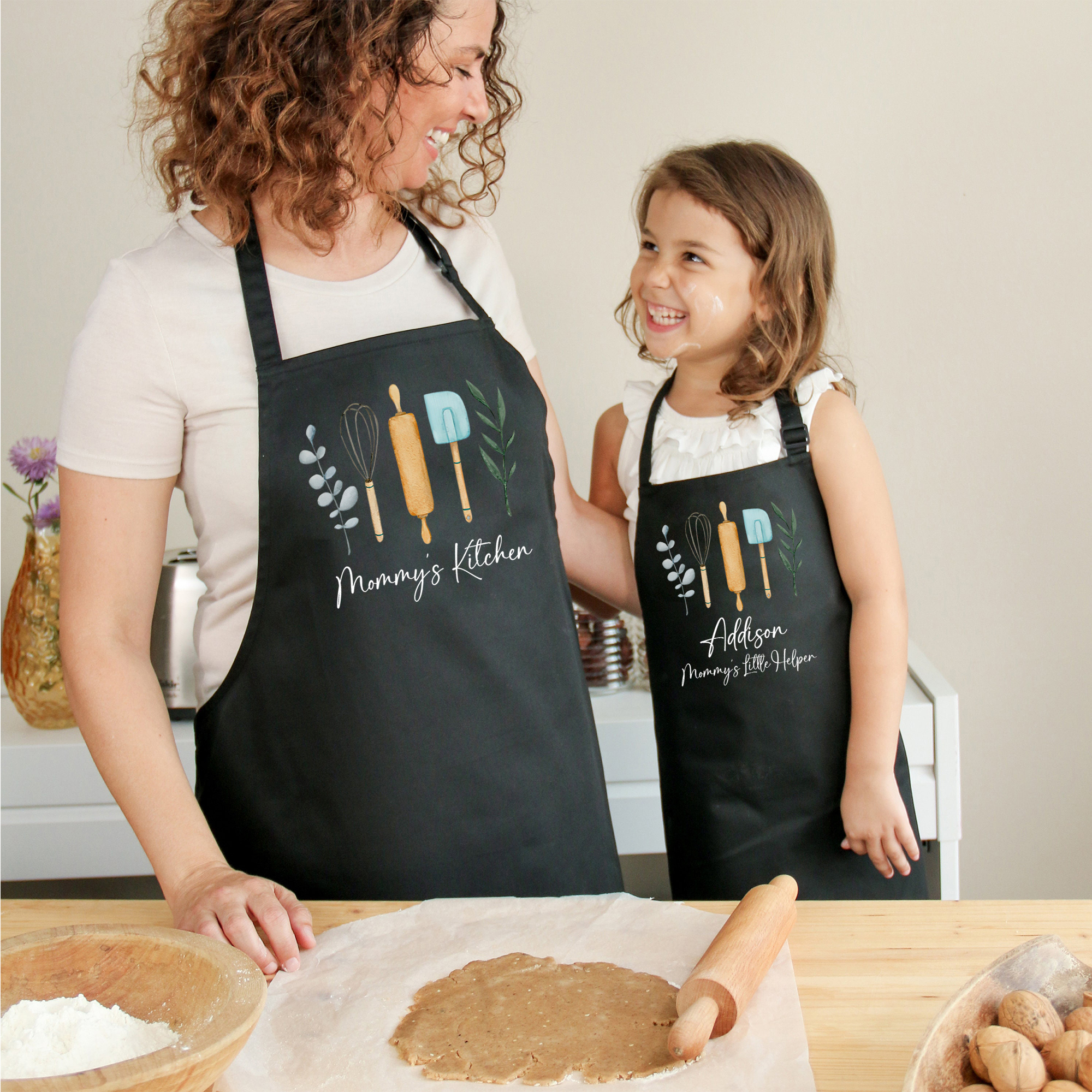 Personalised Multifunctional Waterproof Matching Family Apron | Apron49