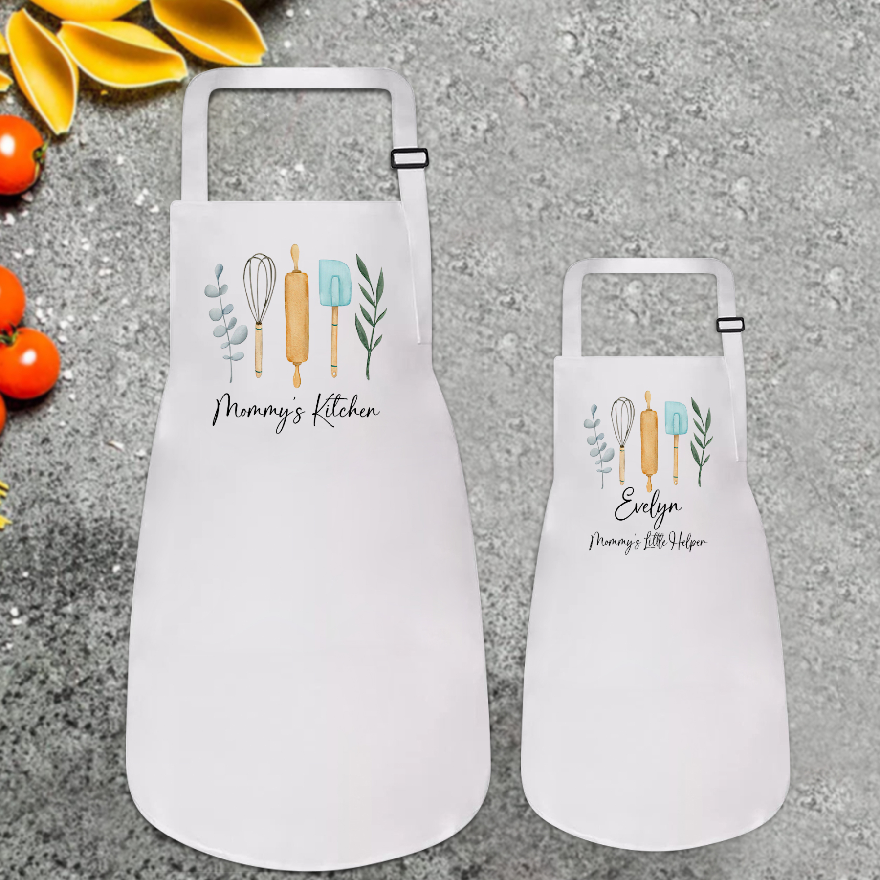 Personalised Multifunctional Waterproof Matching Family Apron | Apron49