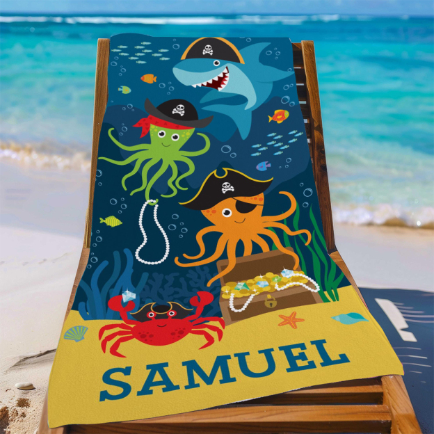 Personalized Lovely Kid Towel for Summer & Beach | CWTowel167