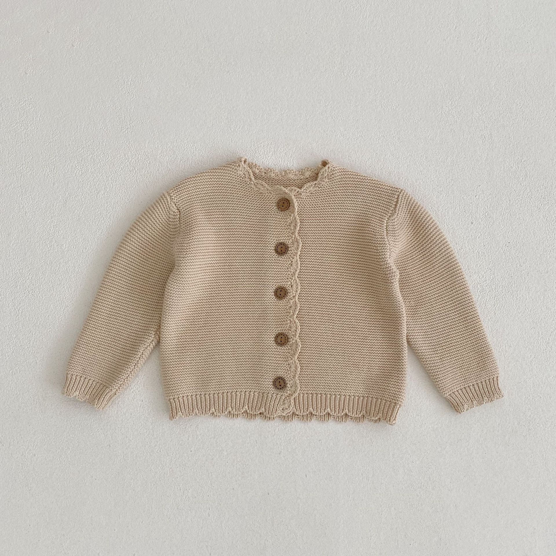 Personalized Hand Embroidered Baby Cardigan | CWBaby283