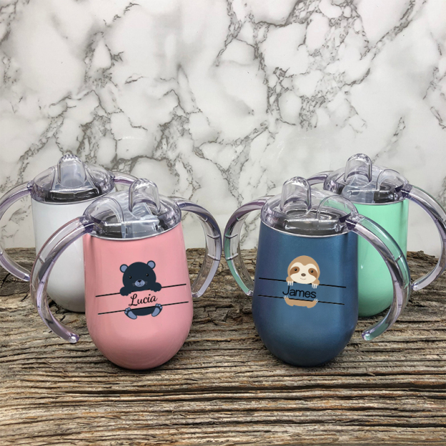 Personalized Lovely Stainless Steel Sippy Kids Cup | Youcup05