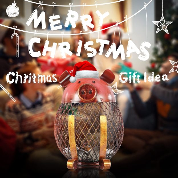 Personalized Kids Metal Animal Piggy Bank | CWToy67