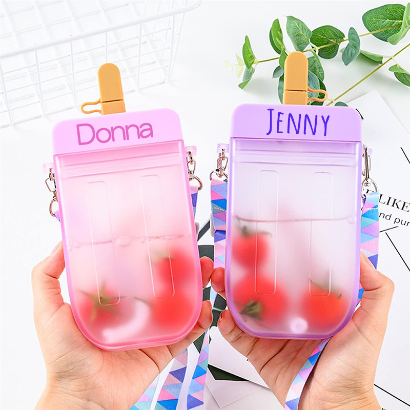 Personalised BPA Free 10oz Kid Color Changing Popsicle Bottles | YouBottle68