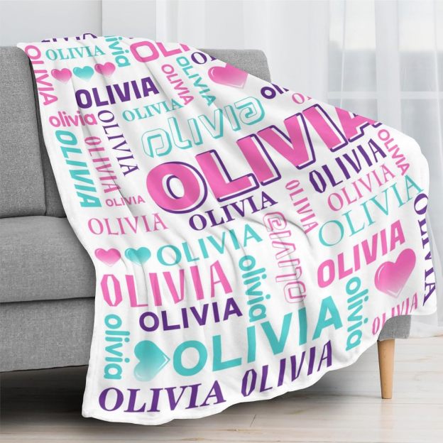 [Copy]Personalized Lovely Kid Blanket for Comfort & Unique | BKKid167