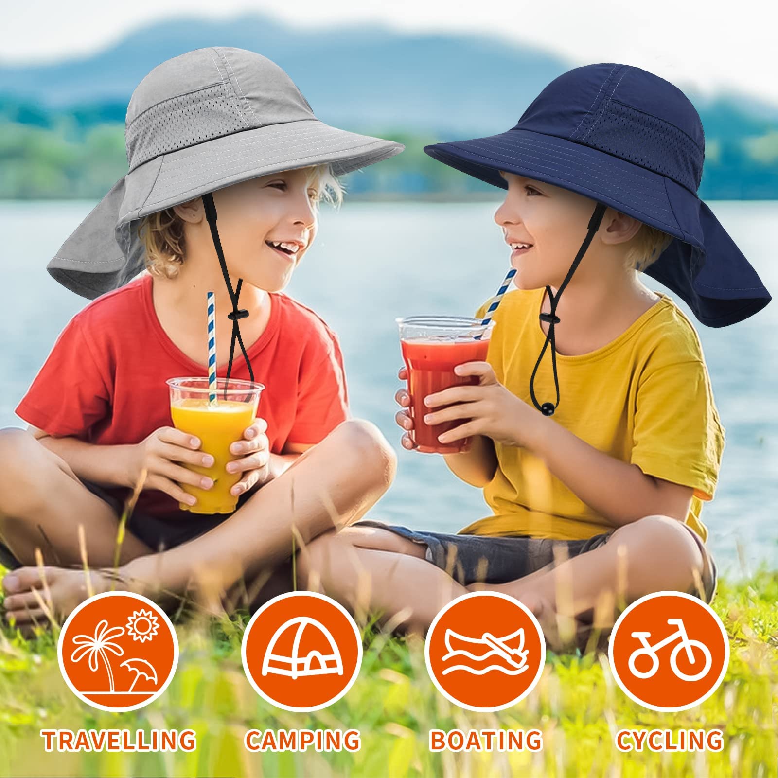 Personalized Leather Patch Bucket Hat for Comfort & Unique | CWBeach45