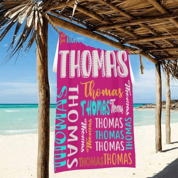 Personalized Lovely Kid Towel for Summer & Beach | CWTowel91