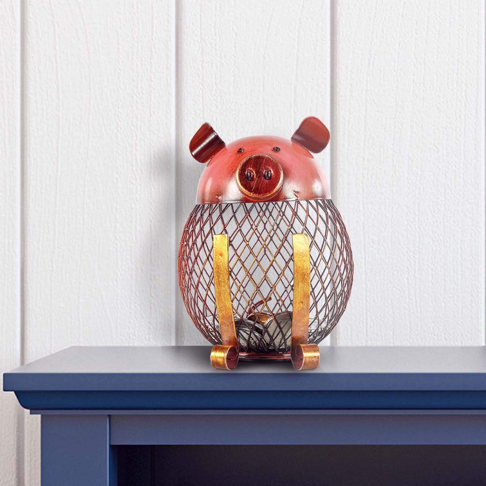 Personalized Kids Metal Animal Piggy Bank | CWToy67