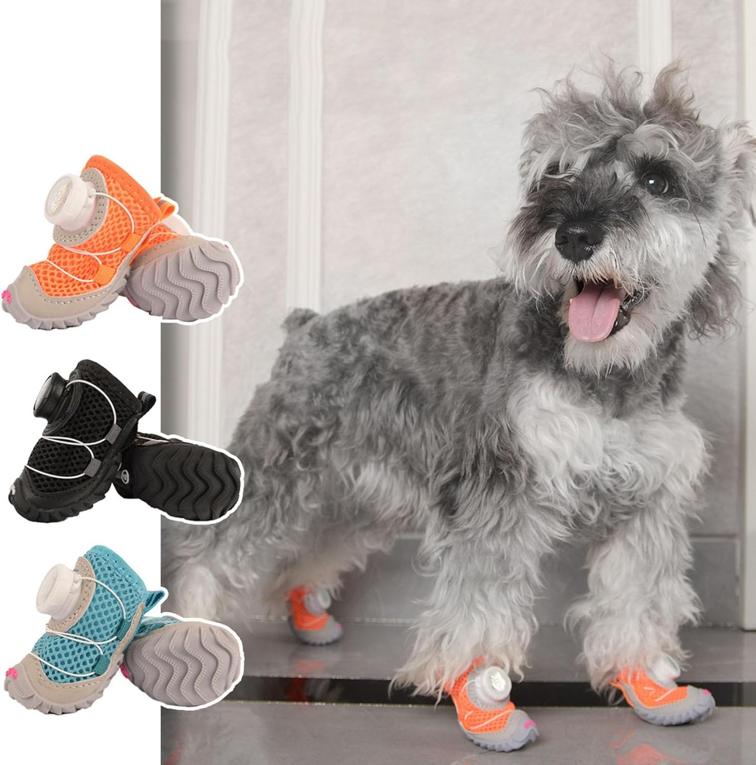 Pet Breathable Adjustable Soft Non-slip Shose | BKPet391