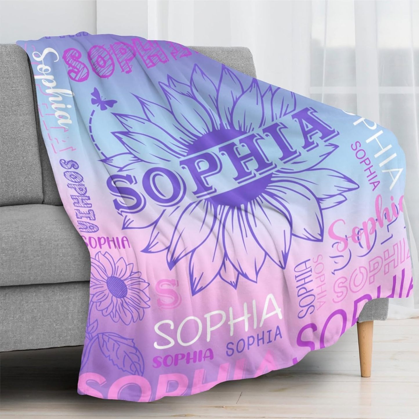Personalized Lovely Kid Blanket for Comfort & Unique | BKKid158