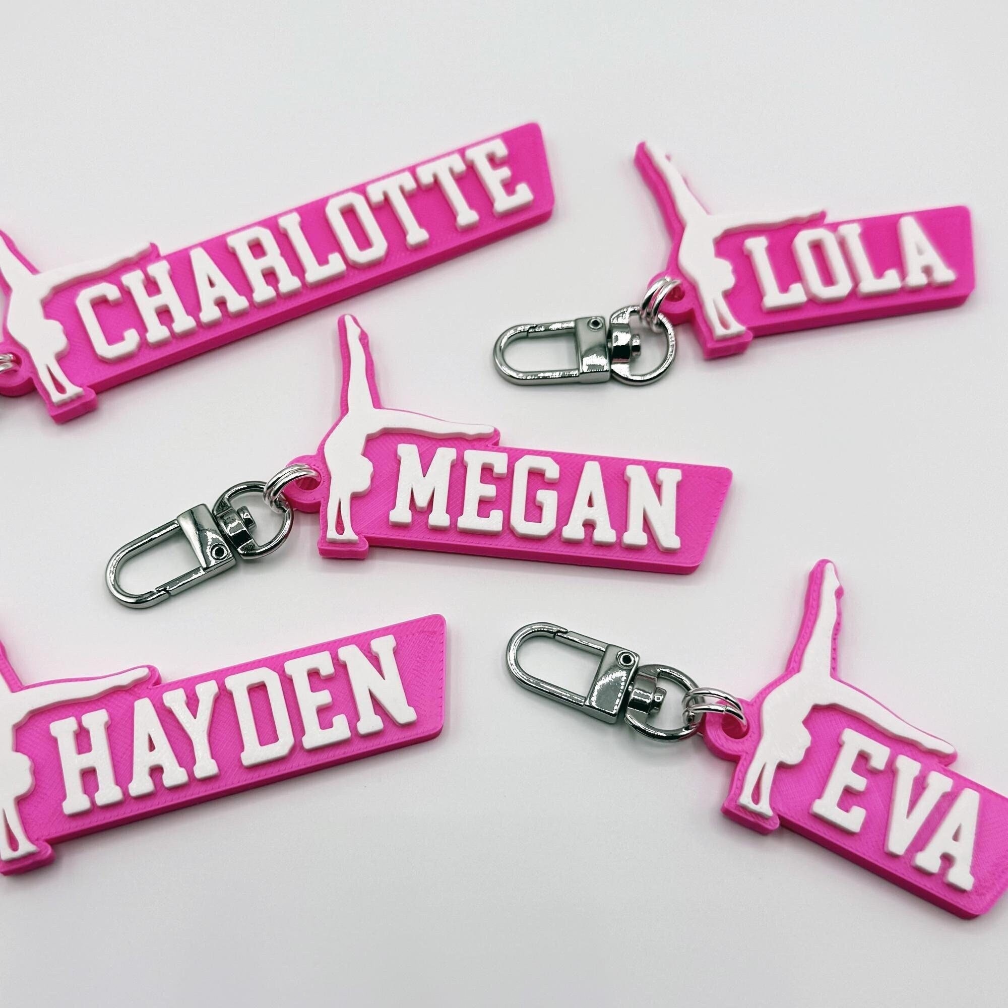 Personalized 3D Printed Name Keychains Tag | CWGift55