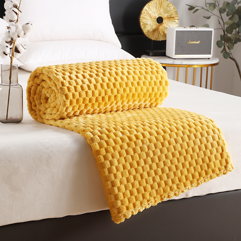 Personalized Plush Fleece Leather Patch Pet Blanket | BKPet76