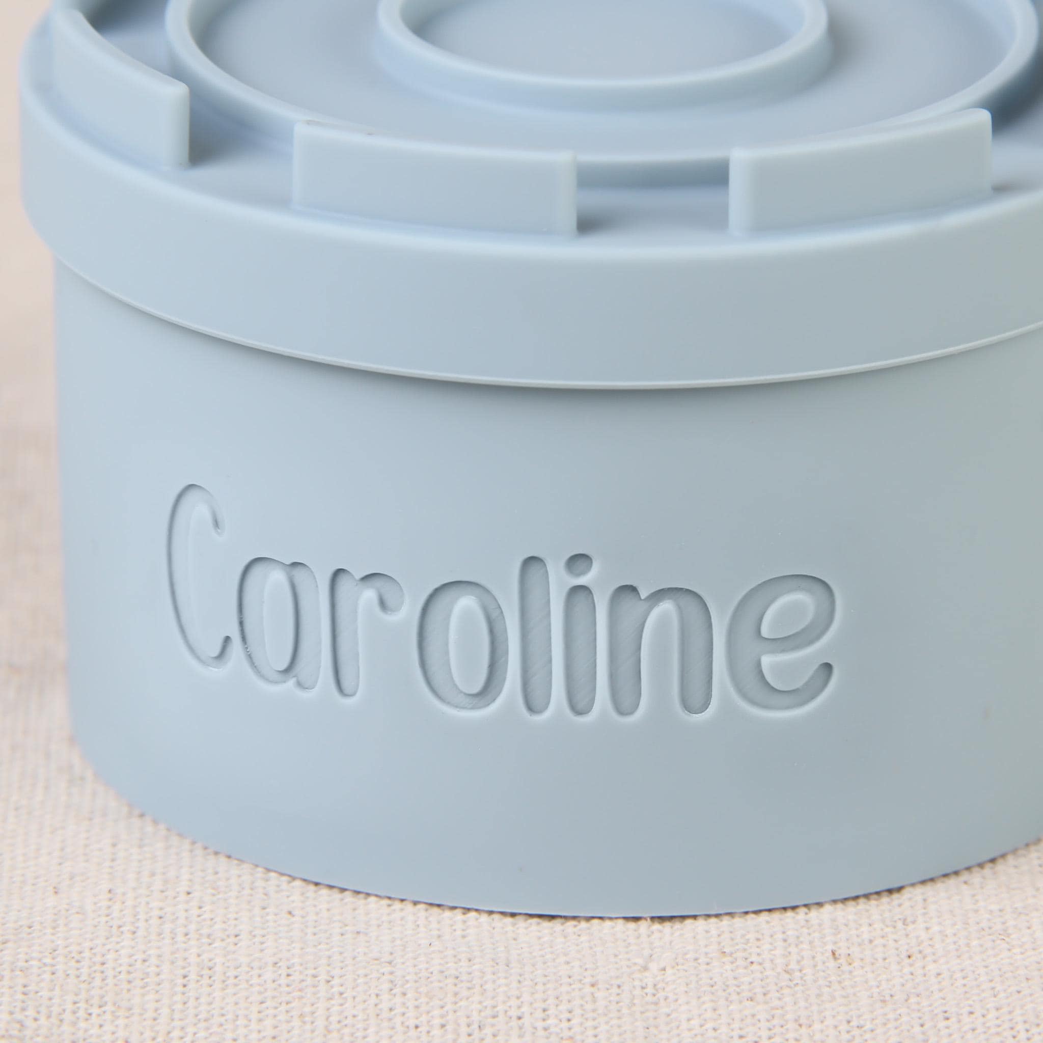 Personalized Baby Silicone Castle Teething Stacking Toy | CWToy123