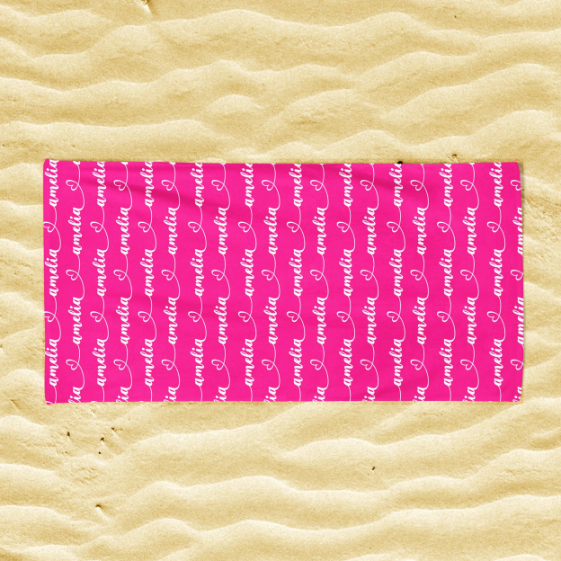 Personalized Lovely Kid Towel for Summer & Beach | CWTowel82