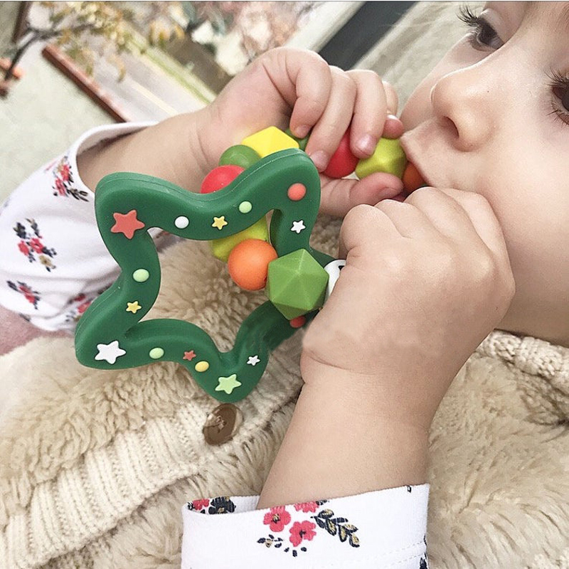 Personalized Christmas Baby Toy Ring | MCGift31