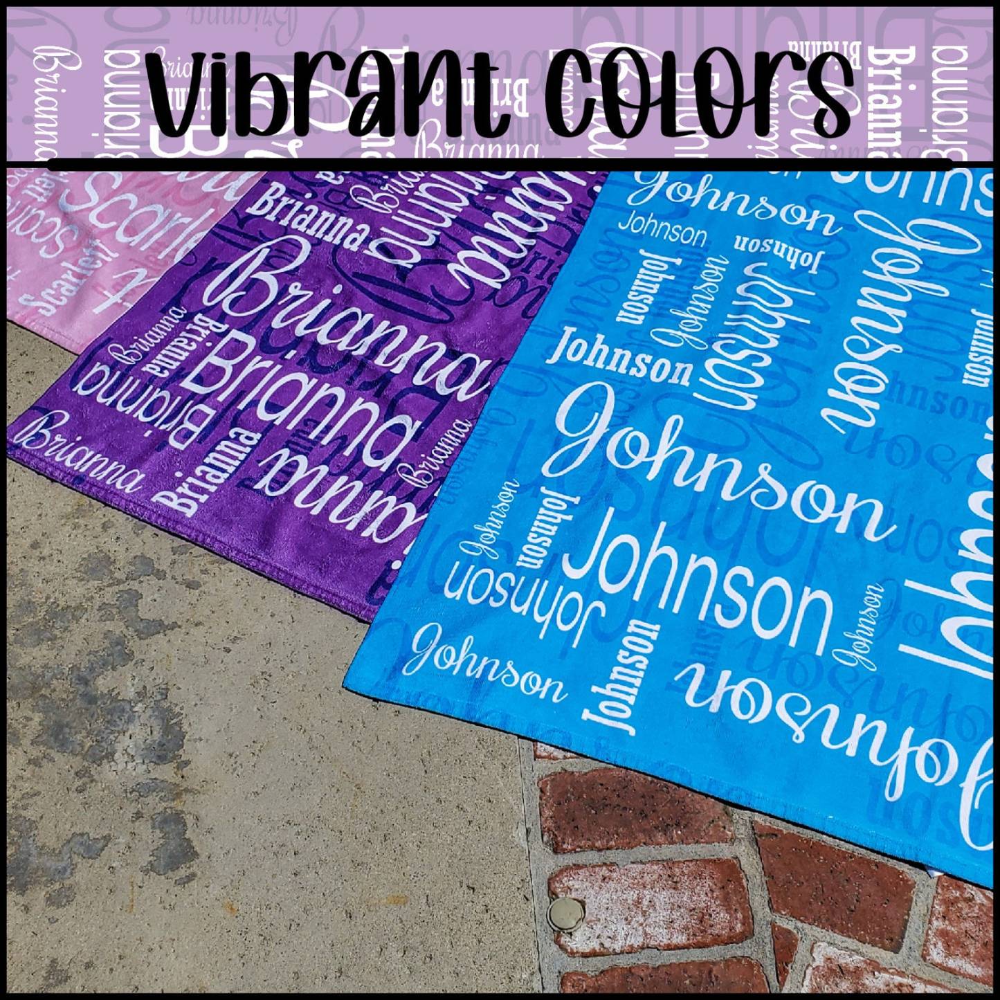 Personalized Lovely Kid Towel for Summer & Beach | CWTowel93