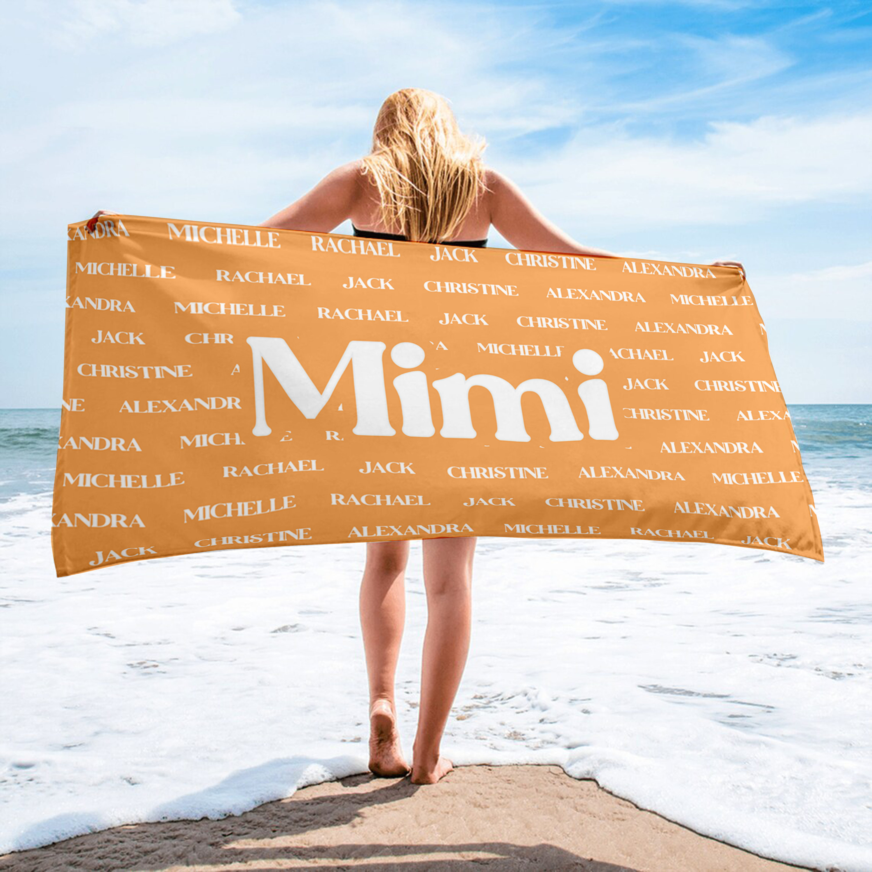 Personalized Lovely Kid Towel for Summer & Beach | CWTowel104