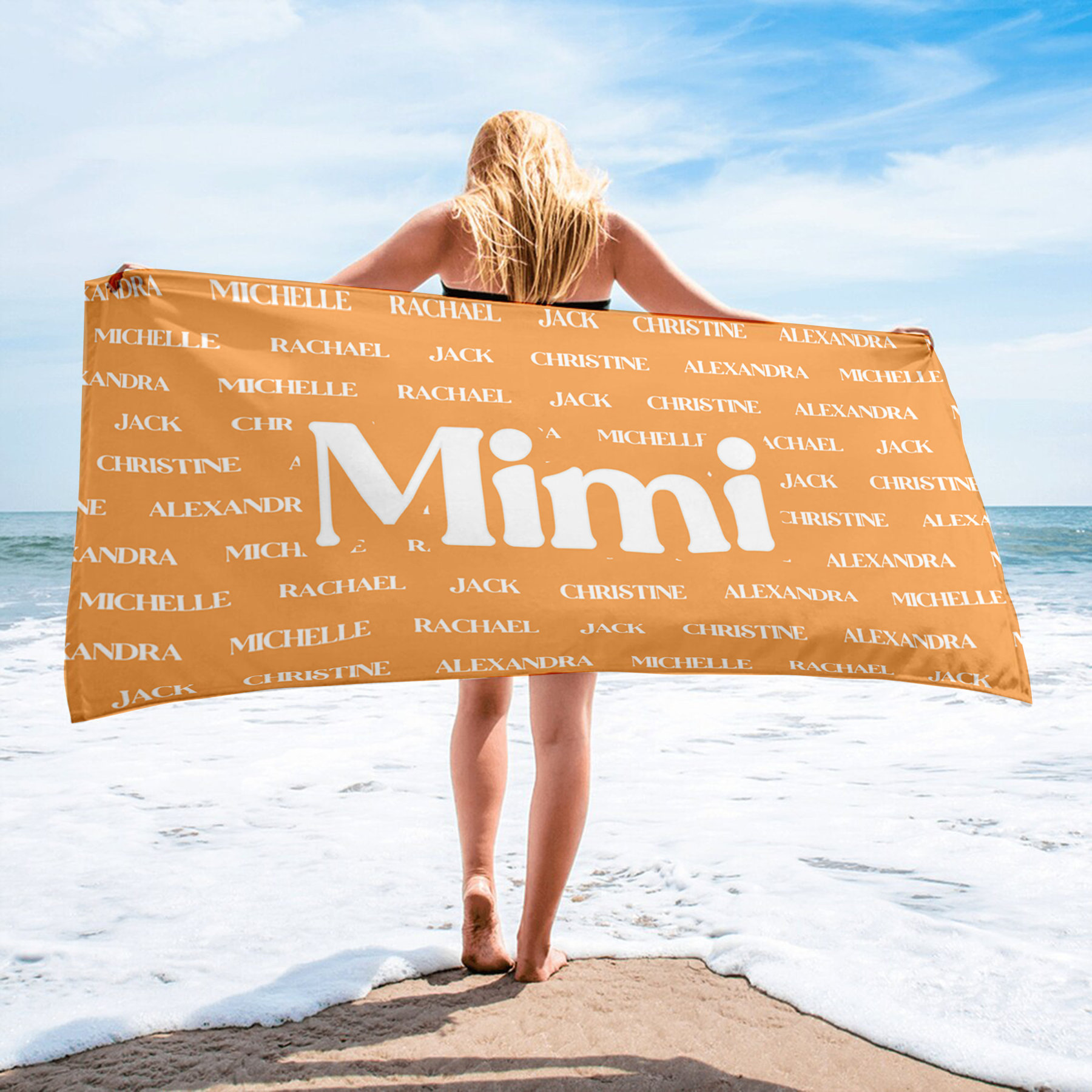 Personalized Lovely Kid Towel for Summer & Beach | CWTowel104