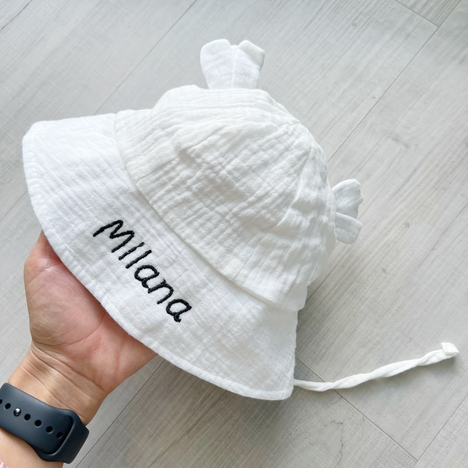 Personalized Kid Lovely Bear Bucket Hat  | CWBeach92