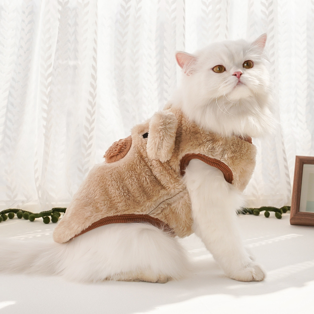 Personalized Cute Pet Soft Plush Fleece Vest | BKPet194