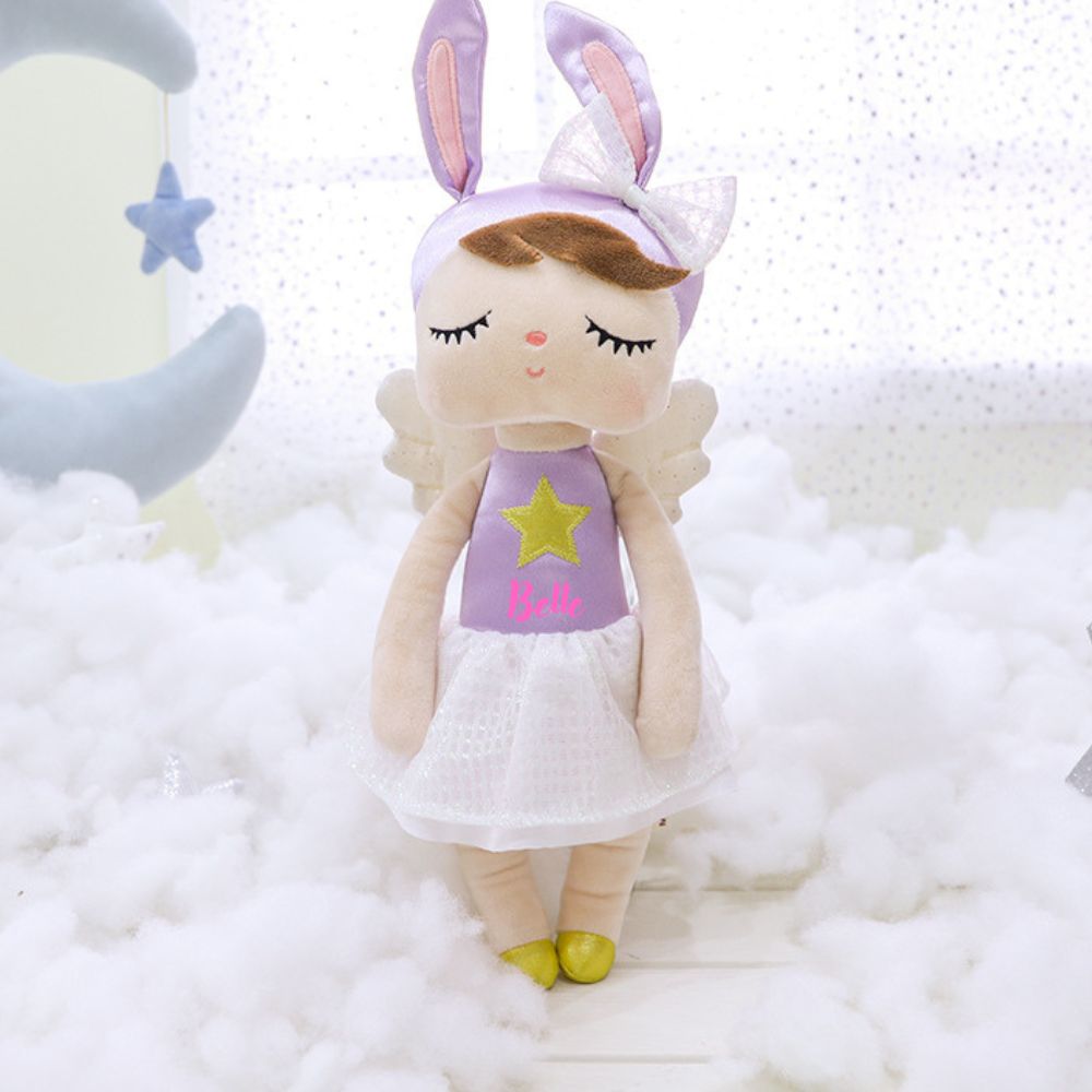 Personalized Kid's Bunny Angel with Bag | DEGMine19