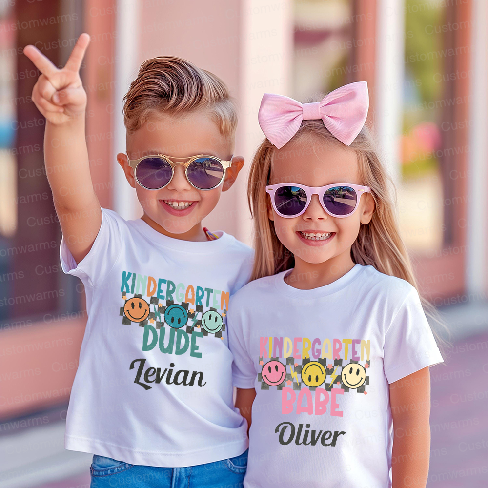 Personalized First Day Of Back To School Shirt | CWSchool18