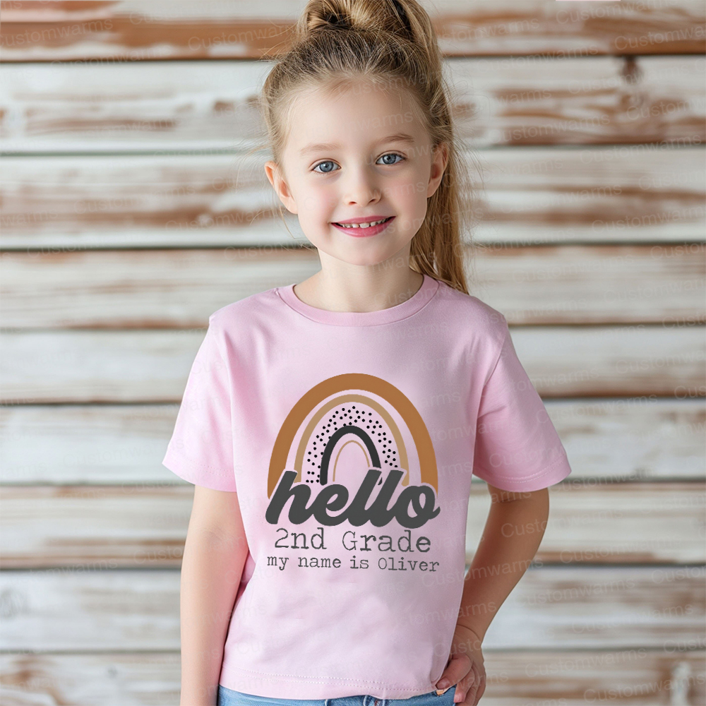 Personalized First Day Of Back To School Shirt | CWSchool21