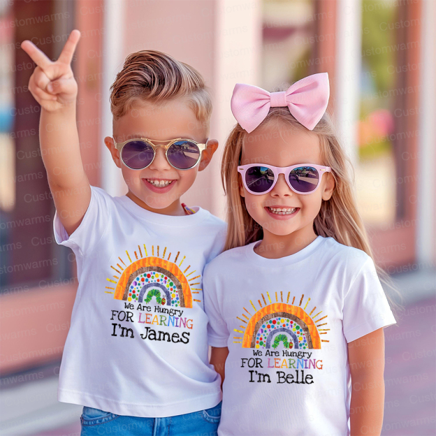 Personalized First Day Of Back To School Shirt | CWSchool24