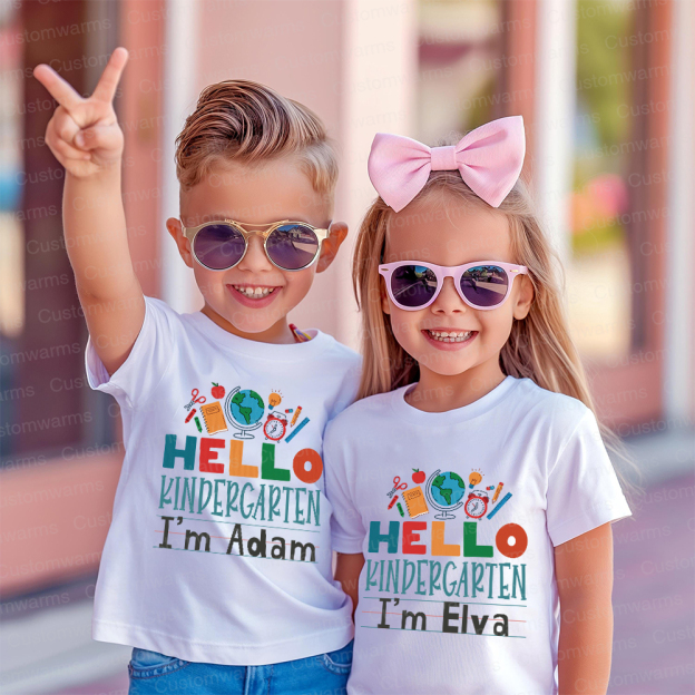 Personalized First Day Of Back To School Shirt | CWSchool31
